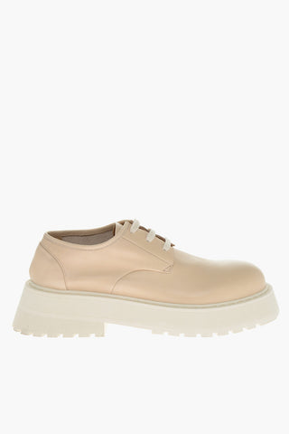 Leather MICARRO Derby Shoes with Carrion Sole