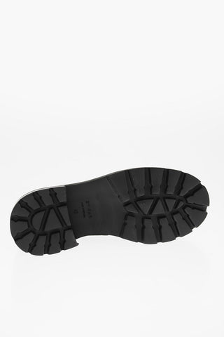Lace-up STANLEY Leather Shoes with Carrion Sole 5cm