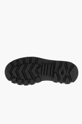 Scarpe Derby in Pelle Goffrata Effetto Coccodrillo