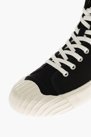 KENZOSCHOOL High Top Sneakers with Tiger Print
