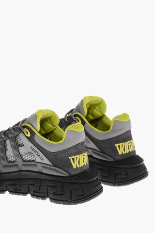 Lace-up TRIGRECA Sneakers with Logo Print