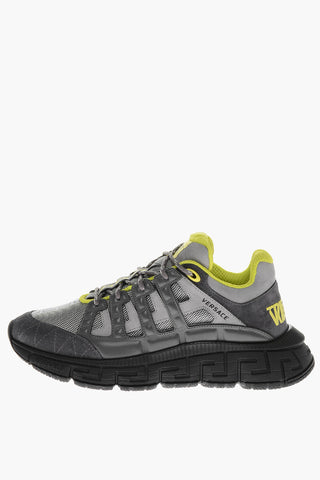 Lace-up TRIGRECA Sneakers with Logo Print