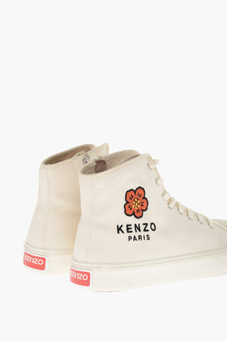 KENZOSCHOOL High Top Sneakers with Embroidery