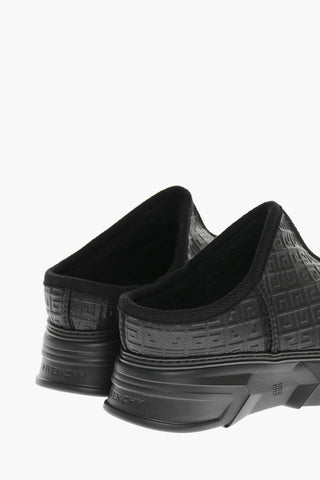 Calfskin Slip On Shoes with Monogrammed Pattern