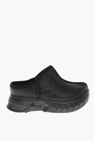 Calfskin Slip On Shoes with Monogrammed Pattern