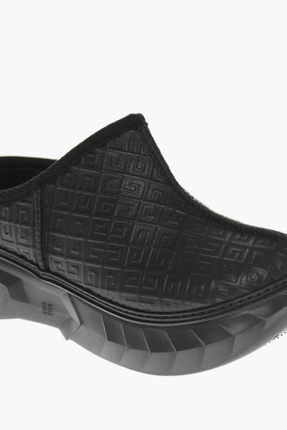 Calfskin Slip On Shoes with Monogrammed Pattern