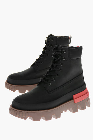 Stivaletti MON CORP in Suede con Logo in Rilievo