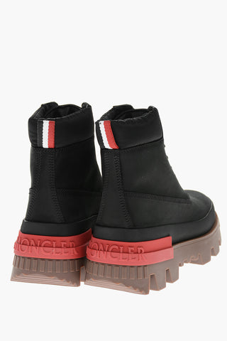 Stivaletti MON CORP in Suede con Logo in Rilievo