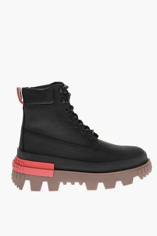 Stivaletti MON CORP in Suede con Logo in Rilievo
