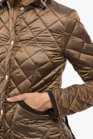Quilted ELIZABETH Jacket with Corduroy Details