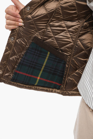 Quilted ELIZABETH Jacket with Corduroy Details