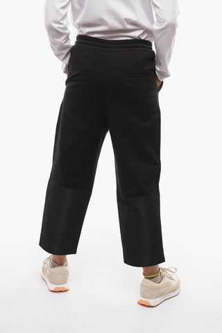 Pantaloni Jogger in Cotone Garzato
