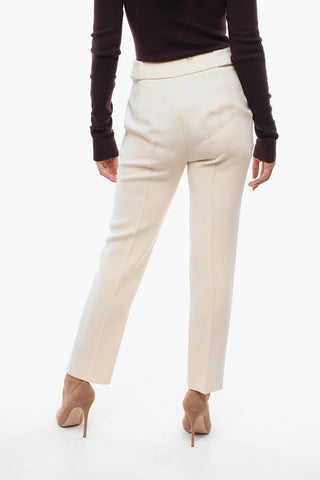 Pantaloni Sartoriali con Martingala Laterale
