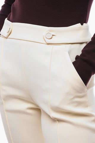 Pantaloni Sartoriali con Martingala Laterale
