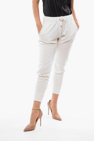Cashmere Sweatpants with Drawstring