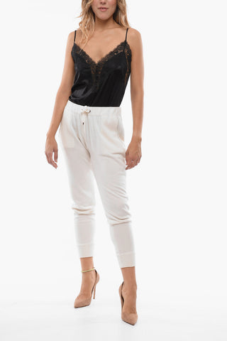 Cashmere Sweatpants with Drawstring