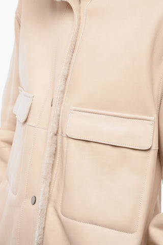 Reversible Mink Fur Coat with Removable Hood