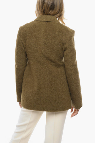 Blazer in Misto Lana d'alpaca con Doppiopetto