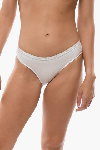 EMPORIO Set of 2 Slip with logoed band at the waist