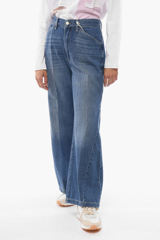 High-Waisted LE BAGGY Flared Jeans 31cm