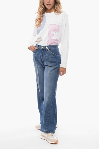 High-Waisted LE BAGGY Flared Jeans 31cm