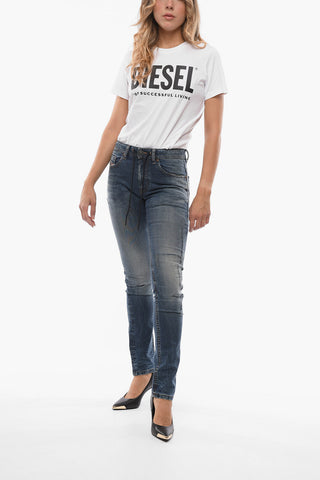 THOMMER Jogger Denims with Distressed Effect