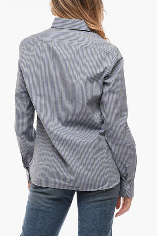 Camicia IVANA in Popeline di Cotone a Righe