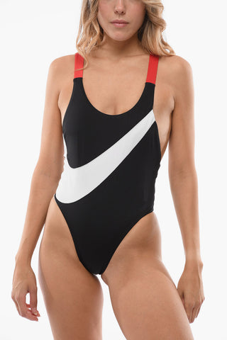 SWIM One-Piece Swimsuit SWOOSH Color Block
