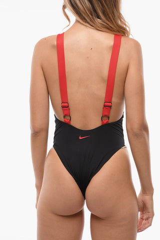 SWIM One-Piece Swimsuit SWOOSH Color Block