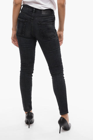 Jogger Jeans D-STRUKT con Dettaglio Cut Out