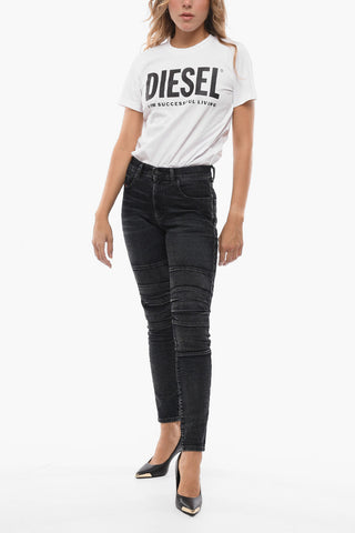 Jogger Jeans D-STRUKT con Dettaglio Cut Out
