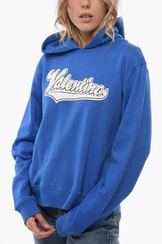 Cotton Hodie with Terry Patches
