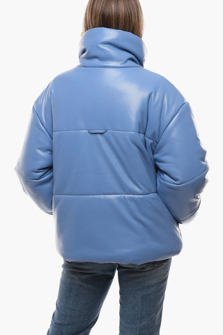 Vegan-leather HIDE Puffer
