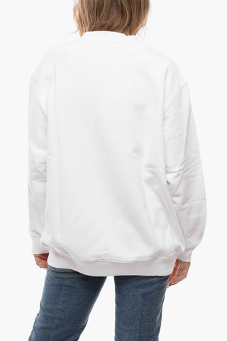 COUTURE! Brushed-cotton THE FLINSTONES Crewneck Sweatshirt