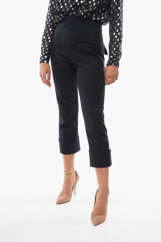 Pantaloni AUDREY in Lana Vergine con Zip Laterale