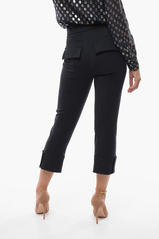 Pantaloni AUDREY in Lana Vergine con Zip Laterale