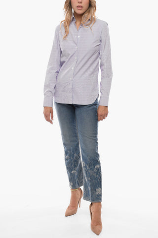 Striped Poplin Cotton IVANA Shirt