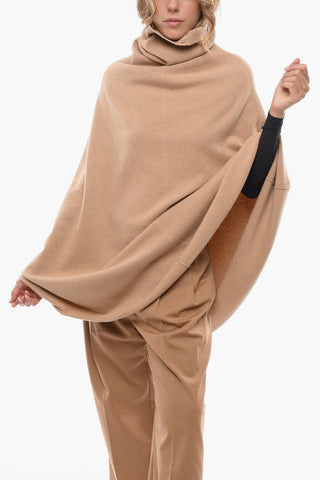 Cashmere-blend DANA Turtleneck Poncho