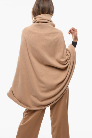 Cashmere-blend DANA Turtleneck Poncho