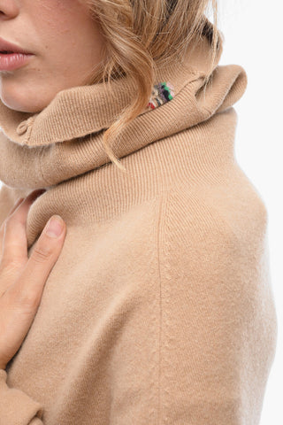 Cashmere-blend DANA Turtleneck Poncho
