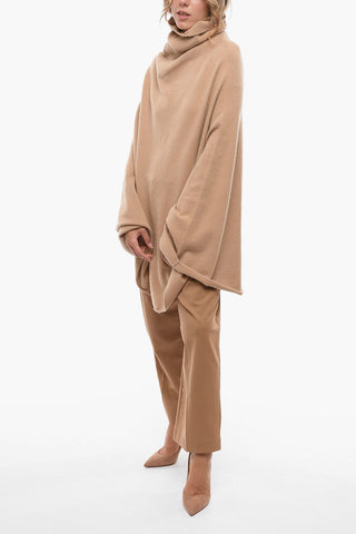 Cashmere-blend DANA Turtleneck Poncho