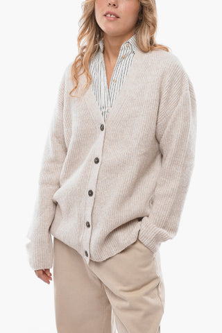 Cashmere-blend ACE Cardigan