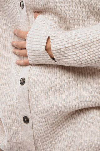 Cashmere-blend ACE Cardigan