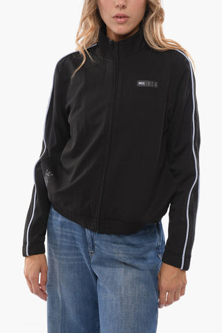 MCQ Tech-fabric Zip-up Sweatshirt