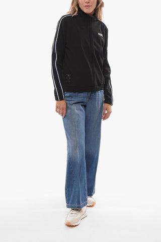 MCQ Tech-fabric Zip-up Sweatshirt
