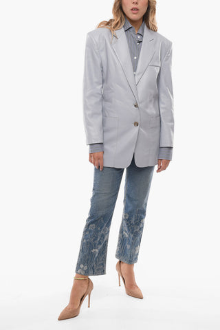 Blazer EVAN Oversize in Pelle Vegan
