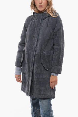 Mink Fur Coat with Hidden Fastening