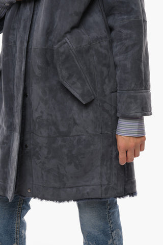 Mink Fur Coat with Hidden Fastening