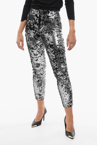 Leggings MADILIO a Vita Alta Paillettati