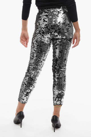 Leggings MADILIO a Vita Alta Paillettati